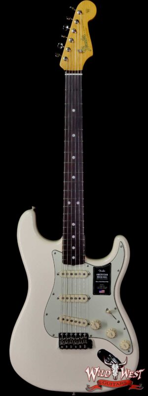 Fender American Original ‘60s Stratocaster Rosewood Fingerboard Olympic White