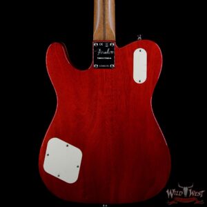 Fender Limited Edition Parallel Universe Troublemaker Tele Deluxe with Rosewood Fingerboard Ice Tea Burst - Image 5