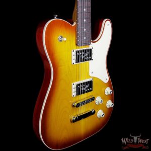 Fender Limited Edition Parallel Universe Troublemaker Tele Deluxe with Rosewood Fingerboard Ice Tea Burst - Image 4
