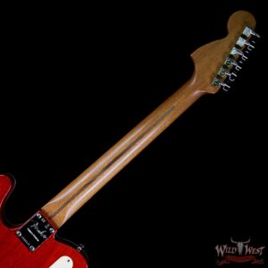 Fender Limited Edition Parallel Universe Troublemaker Tele Deluxe with Rosewood Fingerboard Ice Tea Burst - Image 9