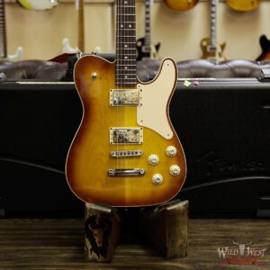 Fender Limited Edition Parallel Universe Troublemaker Tele Deluxe with Rosewood Fingerboard Ice Tea Burst - Image 11