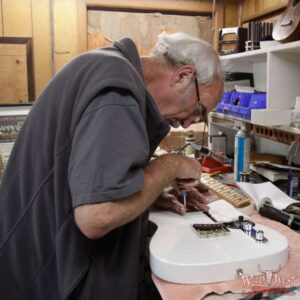Fred Stuart Wild West 20th Anniversary Diamond Back Snake Head Rosewood Board Sonic Blue # 07 - Image 17