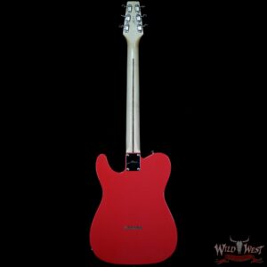 Fred Stuart Wild West 20th Anniversary Diamond Back Snake Head HS Guitar Maple Neck Fiesta Red #06 - Image 5