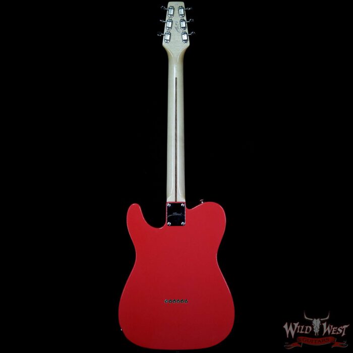 Fred Stuart Wild West 20th Anniversary Diamond Back Snake Head HS Guitar Maple Neck Fiesta Red #06 - Image 5