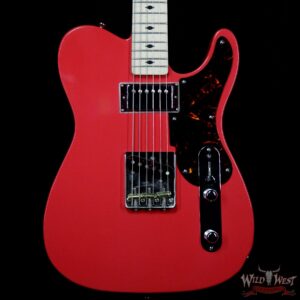 Fred Stuart Wild West 20th Anniversary Diamond Back Snake Head HS Guitar Maple Neck Fiesta Red #06 - Image 3