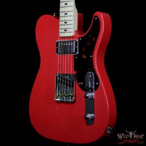 Fred Stuart Wild West 20th Anniversary Diamond Back Snake Head HS Guitar Maple Neck Fiesta Red #06 - Image 2