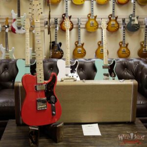 Fred Stuart Wild West 20th Anniversary Diamond Back Snake Head HS Guitar Maple Neck Fiesta Red #06 - Image 10