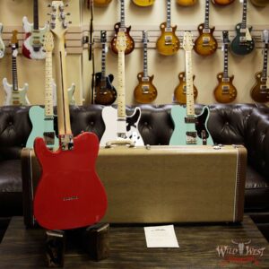 Fred Stuart Wild West 20th Anniversary Diamond Back Snake Head HS Guitar Maple Neck Fiesta Red #06 - Image 12