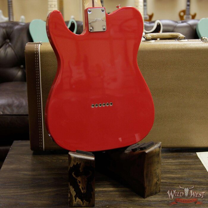 Fred Stuart Wild West 20th Anniversary Diamond Back Snake Head HS Guitar Maple Neck Fiesta Red #06 - Image 13