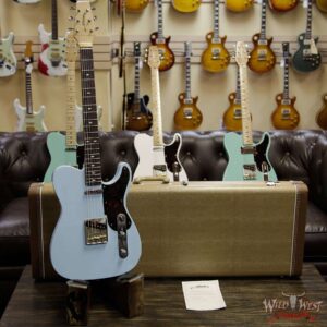 Fred Stuart Wild West 20th Anniversary Diamond Back Snake Head Rosewood Board Sonic Blue # 07 - Image 10