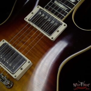 Gibson Custom Shop M2M Hand Selected 1958 Les Paul Standard ‘58 Reissue R8 Heavy Aged Dark Bourbon Burst - Image 16