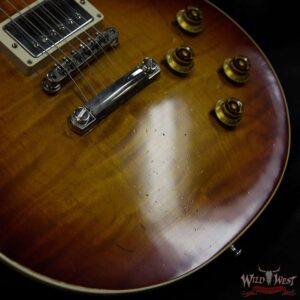 Gibson Custom Shop M2M Hand Selected 1958 Les Paul Standard ‘58 Reissue R8 Heavy Aged Dark Bourbon Burst - Image 17