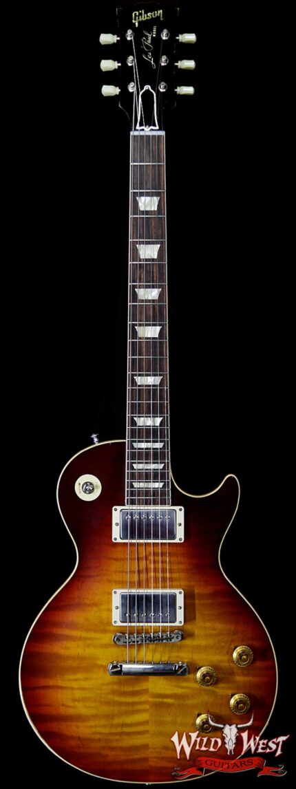 Gibson Custom Shop M2M Hand Selected 1958 Les Paul Standard ‘58 Reissue R8 Heavy Aged Dark Bourbon Burst