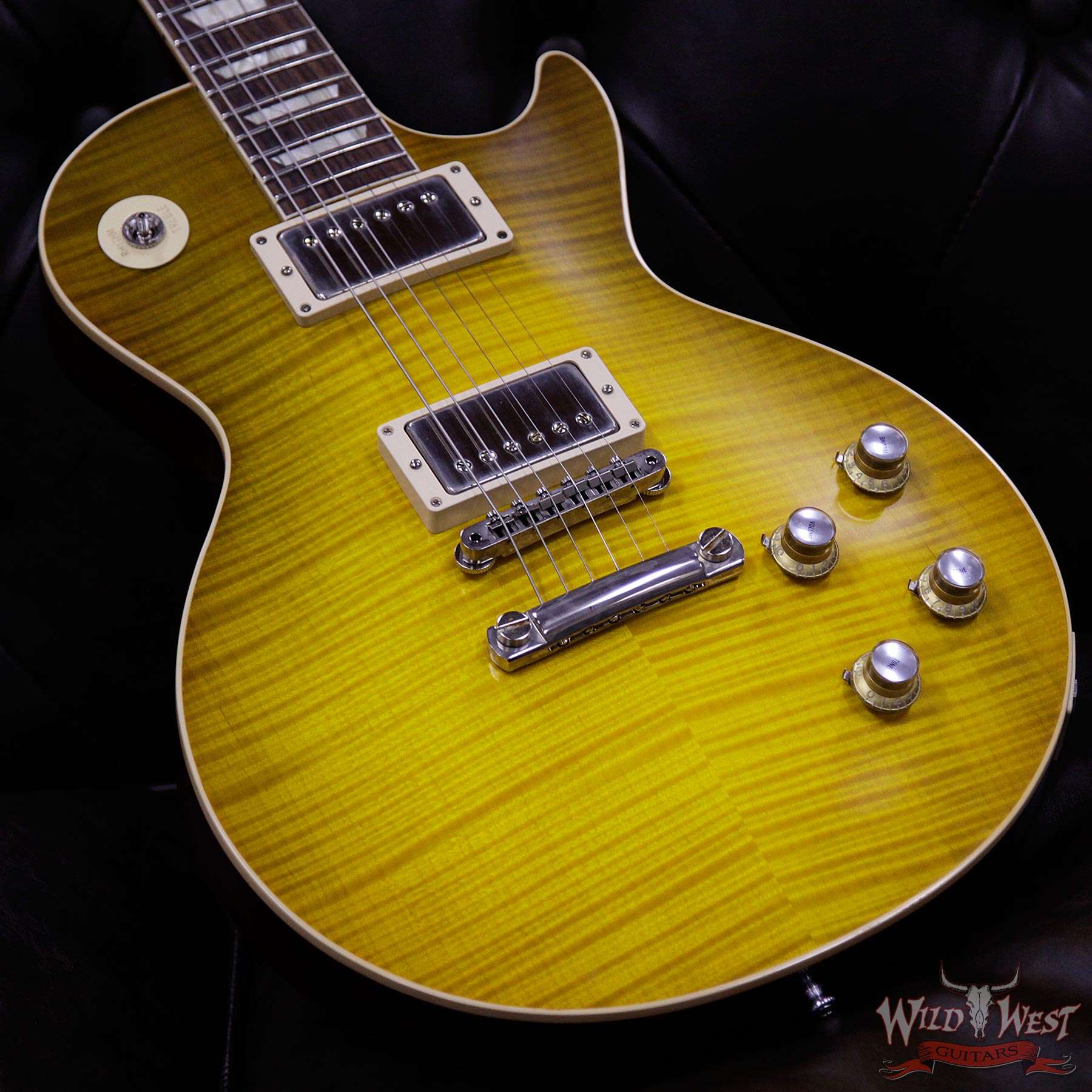 gcs-m2m-60lpvos-glf-09692-d5__wwg.jpg Gibson Custom Shop M2M Hand Selected Kill Top 1960 Les Paul Standard ‘60 Reissue R0 VOS Green Lemon Fade 8.40 LBS - Image 15