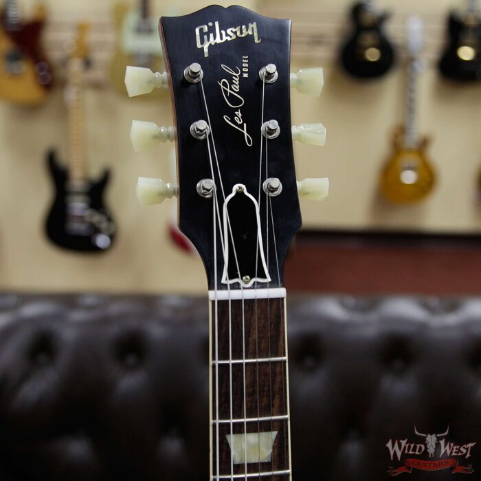 Gibson Custom Shop M2M Hand Selected Kill Top 1960 Les Paul Standard ‘60 Reissue R0 VOS Green Lemon Fade 8.40 LBS - Image 7