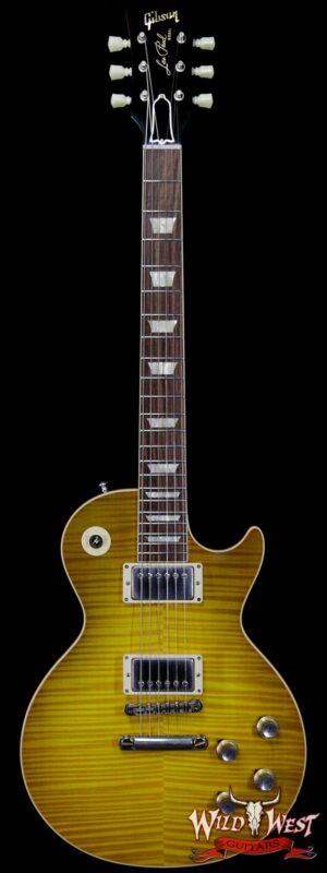 Gibson Custom Shop M2M Hand Selected Kill Top 1960 Les Paul Standard ‘60 Reissue R0 VOS Green Lemon Fade 8.40 LBS