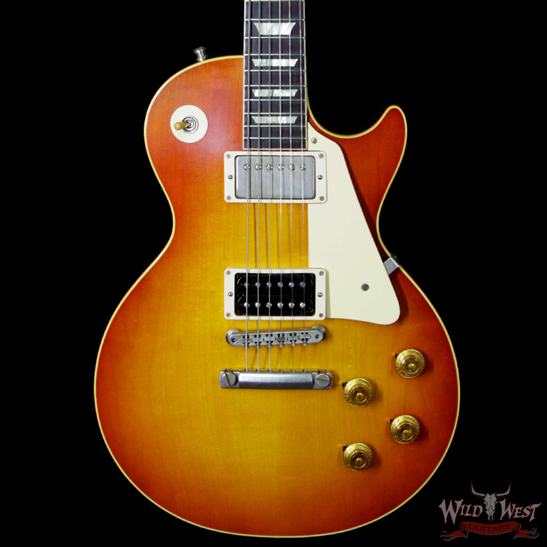 gibson-1958custon-standard-lp-124ltd-bbf__wwg.jpg Gibson Custom Shop True Historic Slash 1958 Les Paul First Standard #8 3096 Replica #124 of 150 LTD VOS 8.4 Lbs - Image 3