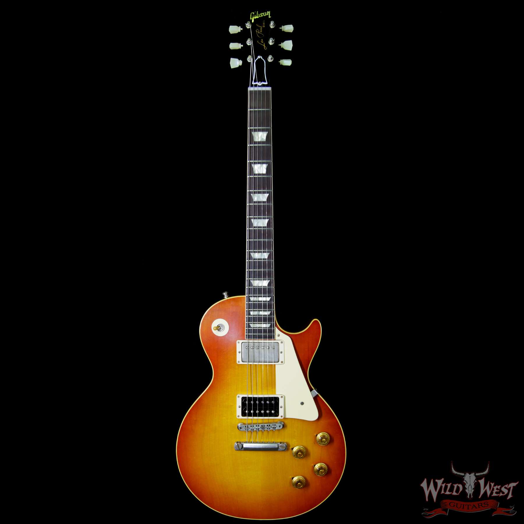 gibson-1958custon-standard-lp-124ltd-bf__wwg.jpg Gibson Custom Shop True Historic Slash 1958 Les Paul First Standard #8 3096 Replica #124 of 150 LTD VOS 8.4 Lbs - Image 5