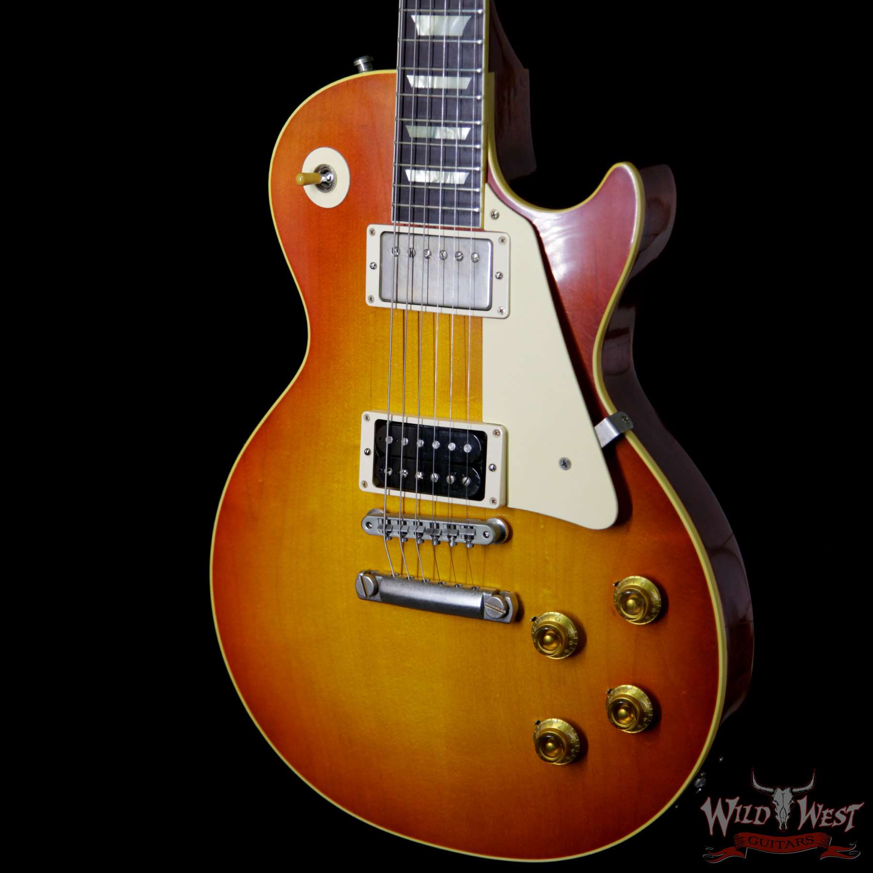 gibson-1958custon-standard-lp-124ltd-br__wwg.jpg Gibson Custom Shop True Historic Slash 1958 Les Paul First Standard #8 3096 Replica #124 of 150 LTD VOS 8.4 Lbs - Image 2