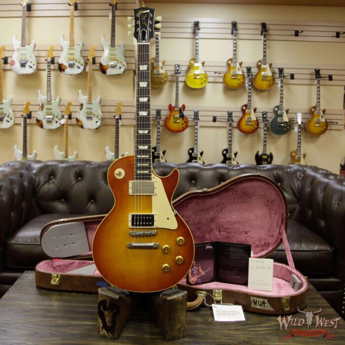 Gibson Custom Shop True Historic Slash 1958 Les Paul First Standard #8 3096 Replica #124 of 150 LTD VOS 8.4 Lbs - Image 12