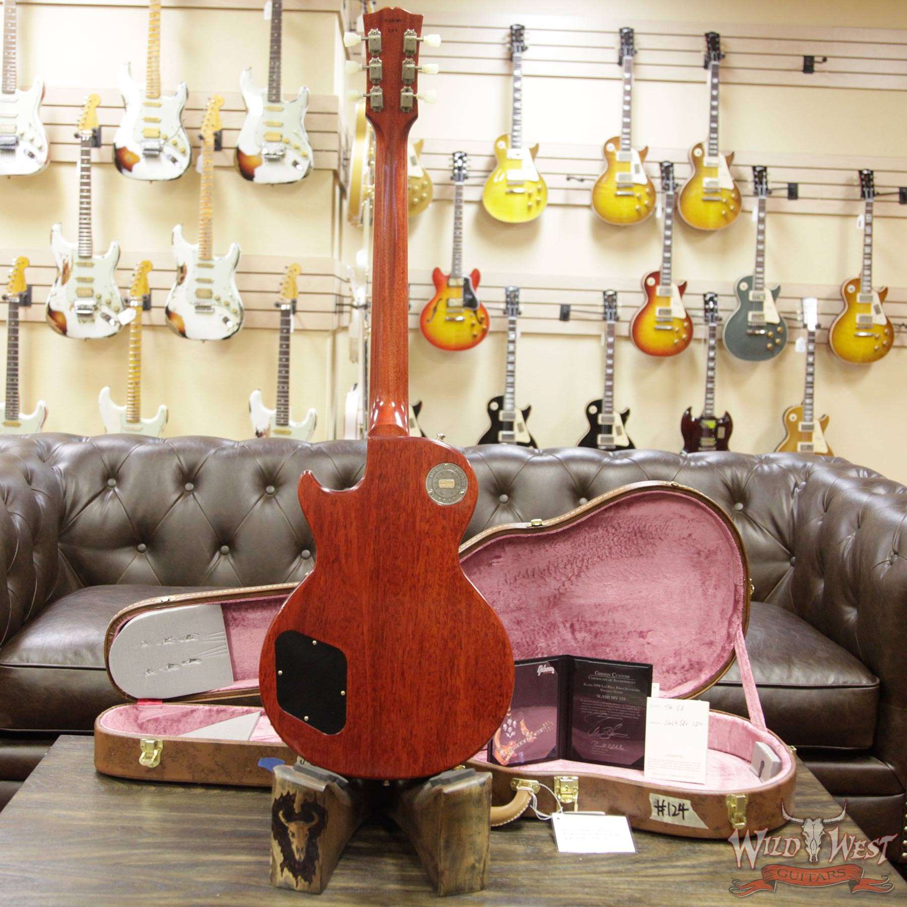 gibson-1958custon-standard-lp-124ltd-d3__wwg.jpg Gibson Custom Shop True Historic Slash 1958 Les Paul First Standard #8 3096 Replica #124 of 150 LTD VOS 8.4 Lbs - Image 14