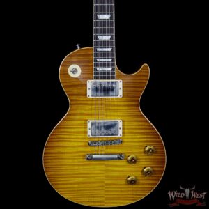 Gibson Custom Shop 1959 Les Paul VOS Hand Selected Killer Top Brazilian Rosewood Board Dirty Lemon8.80 LBS - Image 3