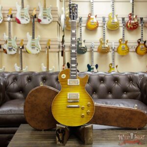 Gibson Custom Shop 1959 Les Paul VOS Hand Selected Killer Top Brazilian Rosewood Board Dirty Lemon8.80 LBS - Image 12