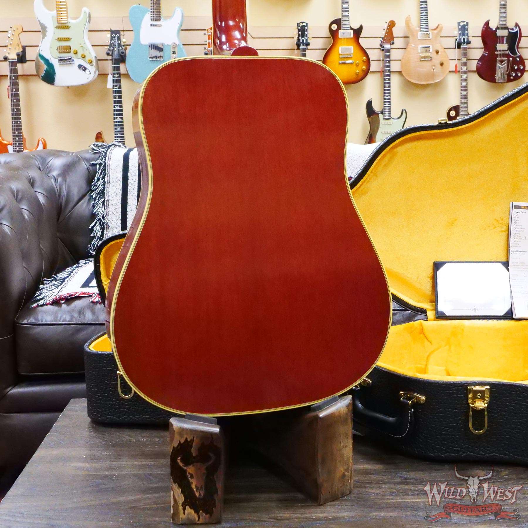 gibson-1960hummingbird-22441042-d6__wwg.jpg Gibson Custom Shop 1960 Hummingbird Fixed Bridge Heritage Cherry Sunburst - Image 11