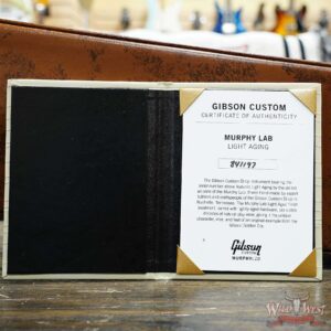 Gibson Custom Shop M2M 1958 Les Paul Standard Reissue Murphy Lab Light Aged Green Lemon Fade 8.45 LBS - Image 16
