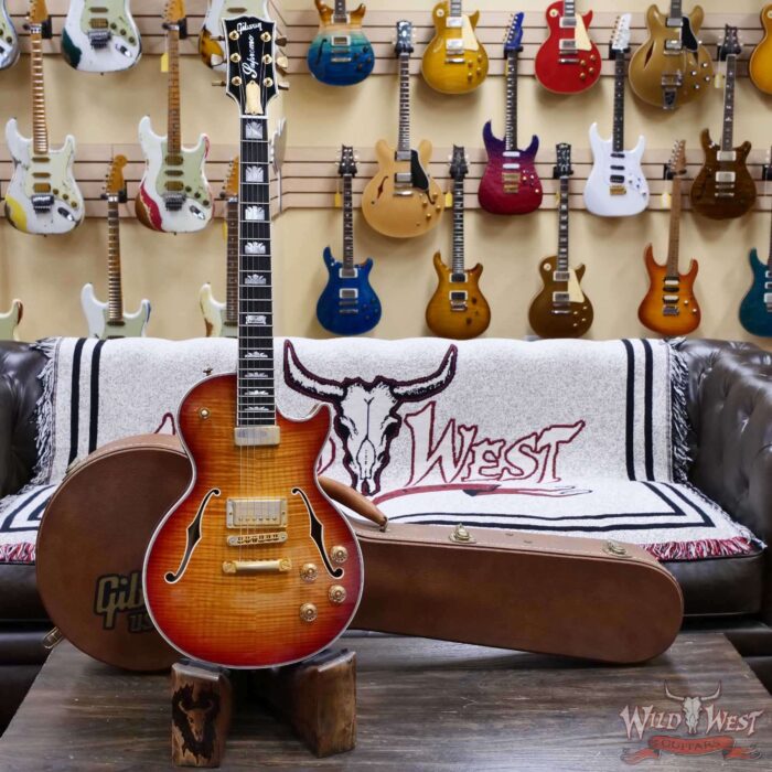 2014 Gibson 120th Anniversary Les Paul Supreme Flame Maple Top & Back Mahogany Middle Sunburst 8.40 LBS - Image 7