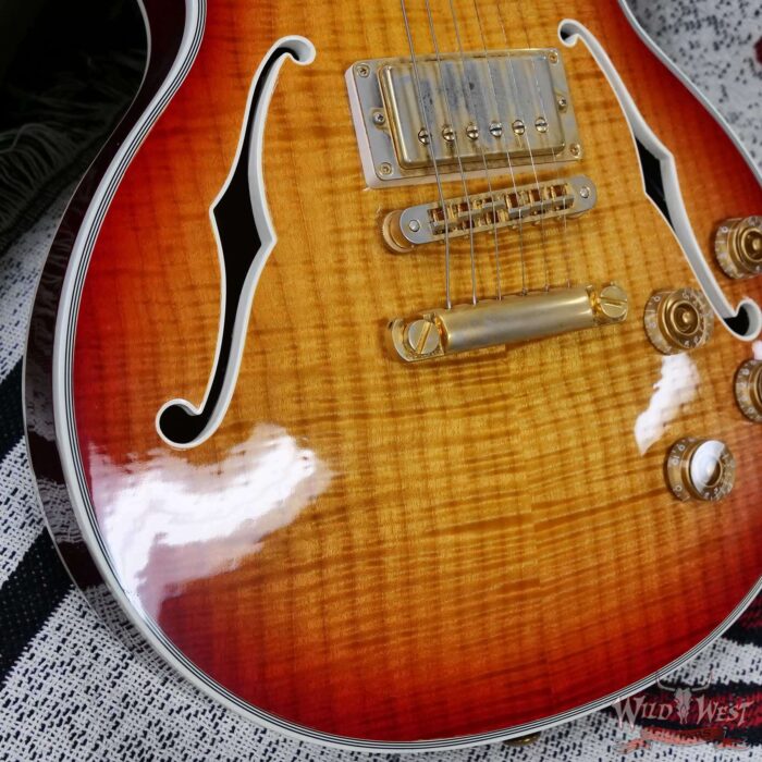 2014 Gibson 120th Anniversary Les Paul Supreme Flame Maple Top & Back Mahogany Middle Sunburst 8.40 LBS - Image 10