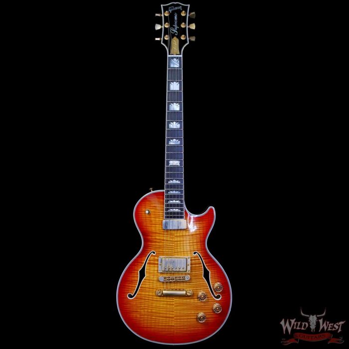 2014 Gibson 120th Anniversary Les Paul Supreme Flame Maple Top & Back Mahogany Middle Sunburst 8.40 LBS - Image 3