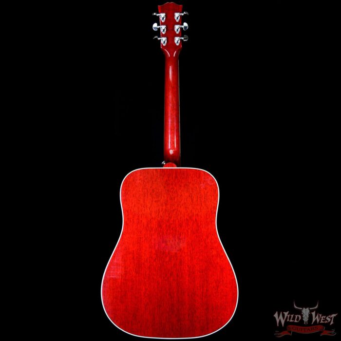 Gibson Montana Hummingbird 2018 Sitka Spruce Top Mahogany Back & Side Rosewood Board Heritage Burst - Image 5