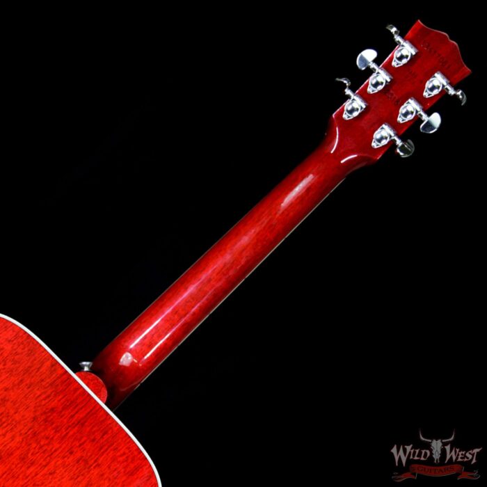 Gibson Montana Hummingbird 2018 Sitka Spruce Top Mahogany Back & Side Rosewood Board Heritage Burst - Image 10