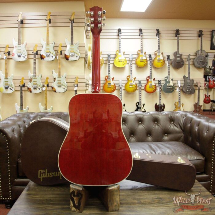 Gibson Montana Hummingbird 2018 Sitka Spruce Top Mahogany Back & Side Rosewood Board Heritage Burst - Image 13