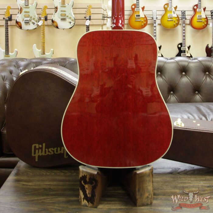 Gibson Montana Hummingbird 2018 Sitka Spruce Top Mahogany Back & Side Rosewood Board Heritage Burst - Image 14