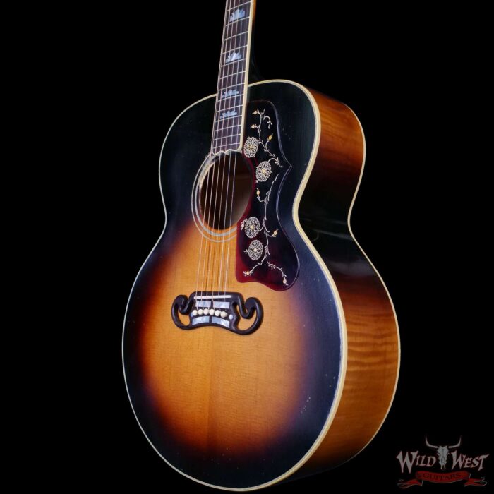 Gibson Custom Shop 1957 SJ-200 Murphy Lab Light Aged Vintage Sunburst 4.45 lbs - Image 2
