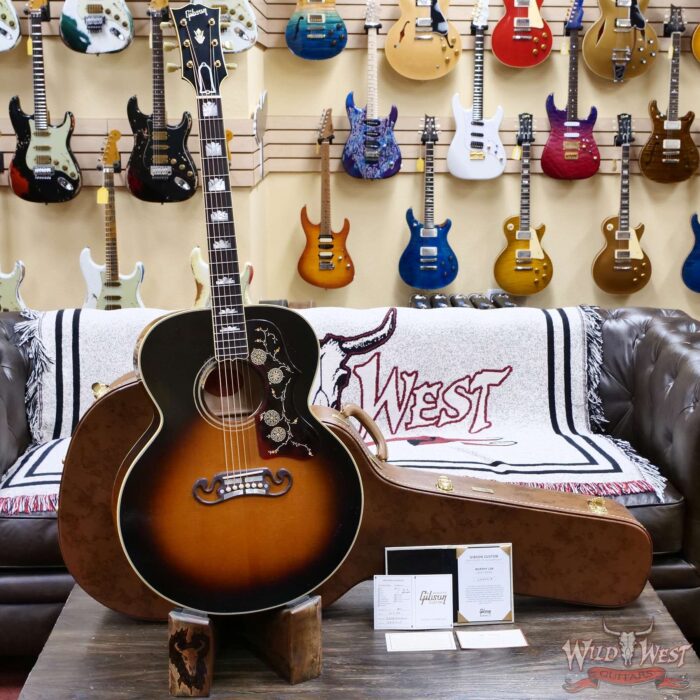 Gibson Custom Shop 1957 SJ-200 Murphy Lab Light Aged Vintage Sunburst 4.45 lbs - Image 6