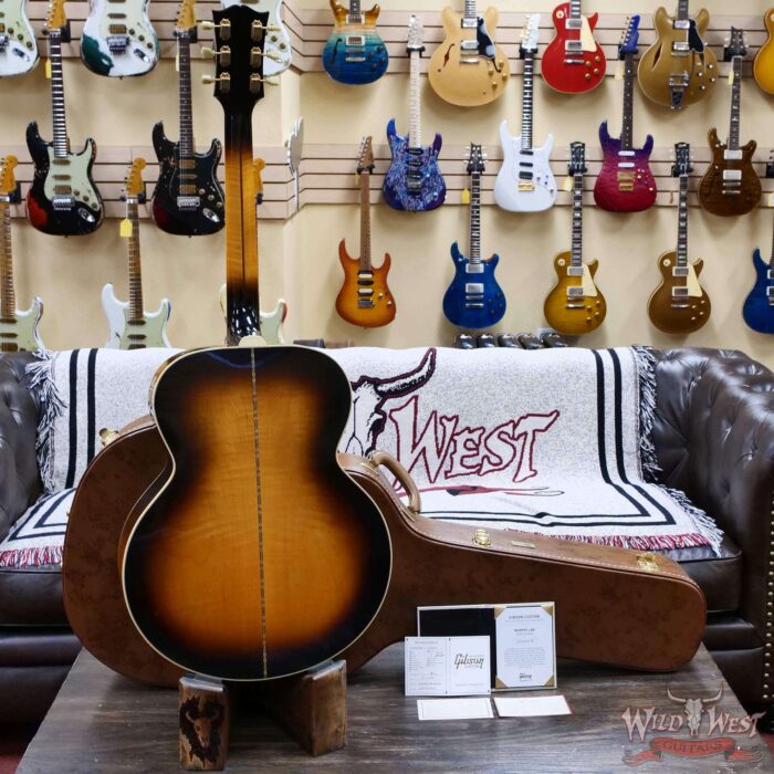 Gibson Custom Shop 1957 SJ-200 Murphy Lab Light Aged Vintage Sunburst 4.45 lbs - Image 11