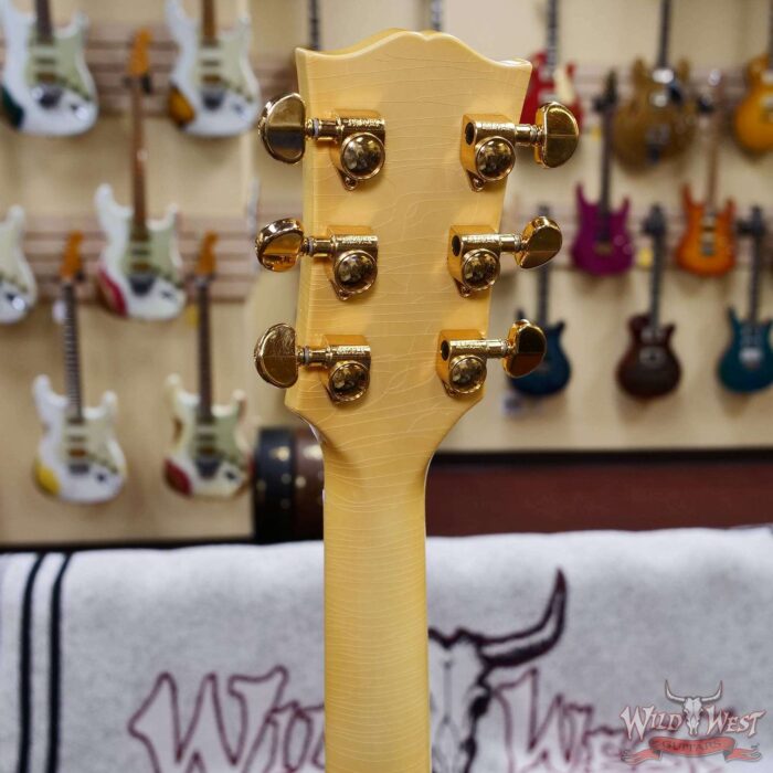 Gibson Custom Shop M2M 1959 ES-355 Reissue with Bigsby Murphy Lab Ultra Light Aged Heavy Antique White 9.45 LBS - Image 11