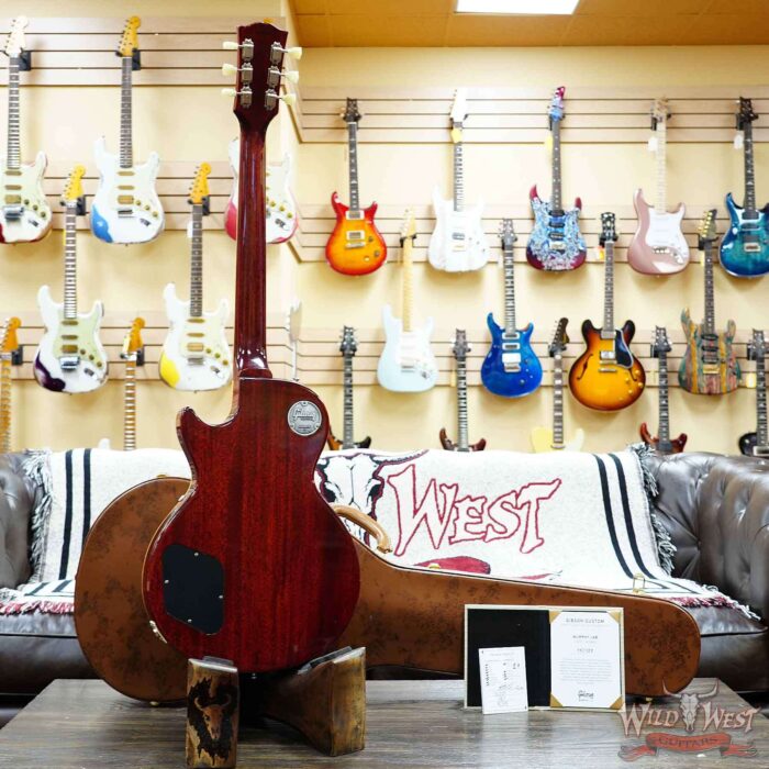Gibson Custom Shop M2M 1959 Les Paul Standard Reissue Hand Selected Flame Maple Top Murphy Lab Light Aged Dirty Lemon 8.95 LBS - Image 11