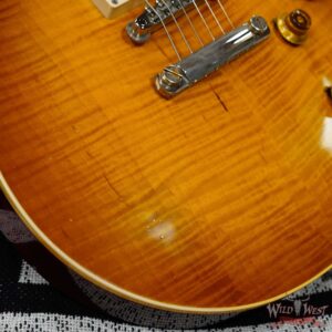 Gibson Custom Shop M2M 1959 Les Paul Standard Reissue Hand Selected Flame Maple Top Murphy Lab Light Aged Dirty Lemon 8.95 LBS - Image 10