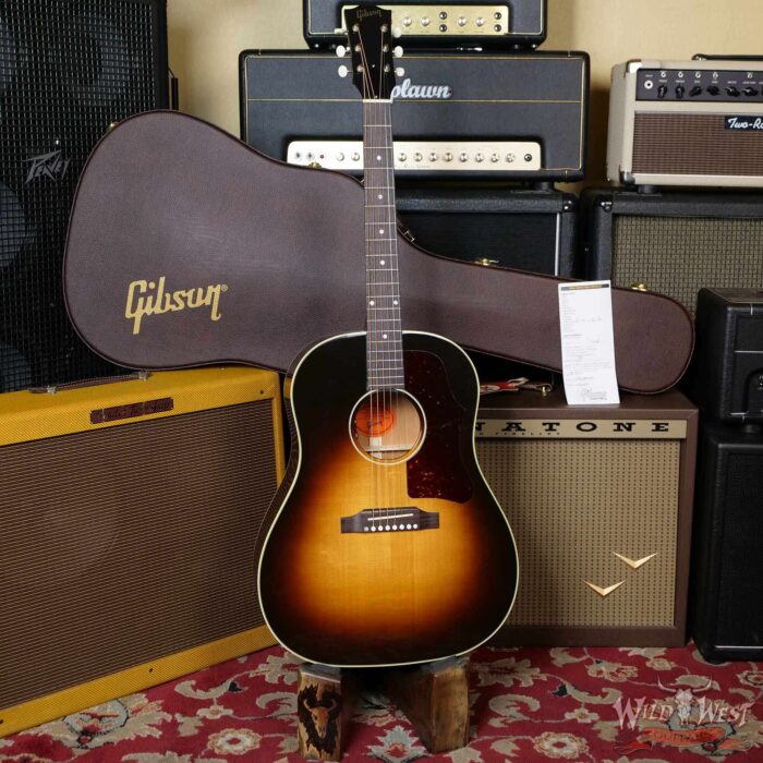 Gibson 50s J-45 Original Vintage Sunburst Electric-Acoustic - Image 4