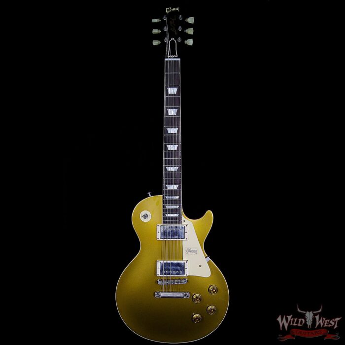2018 Gibson Custom Shop Historic 57 Les Paul Standard VOS Brazilian Rosewood Fingerboard Goldtop 9.05 Lbs - Image 5