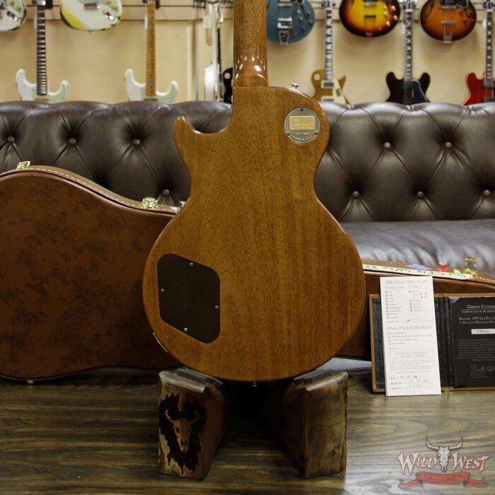 2018 Gibson Custom Shop Historic 57 Les Paul Standard VOS Brazilian Rosewood Fingerboard Goldtop 9.05 Lbs - Image 15