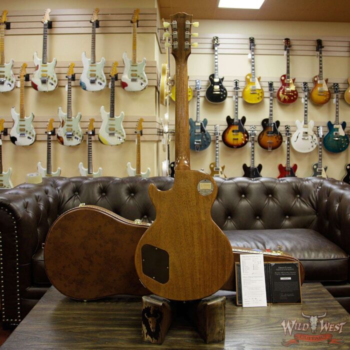 2018 Gibson Custom Shop Historic 57 Les Paul Standard VOS Brazilian Rosewood Fingerboard Goldtop 9.05 Lbs - Image 16