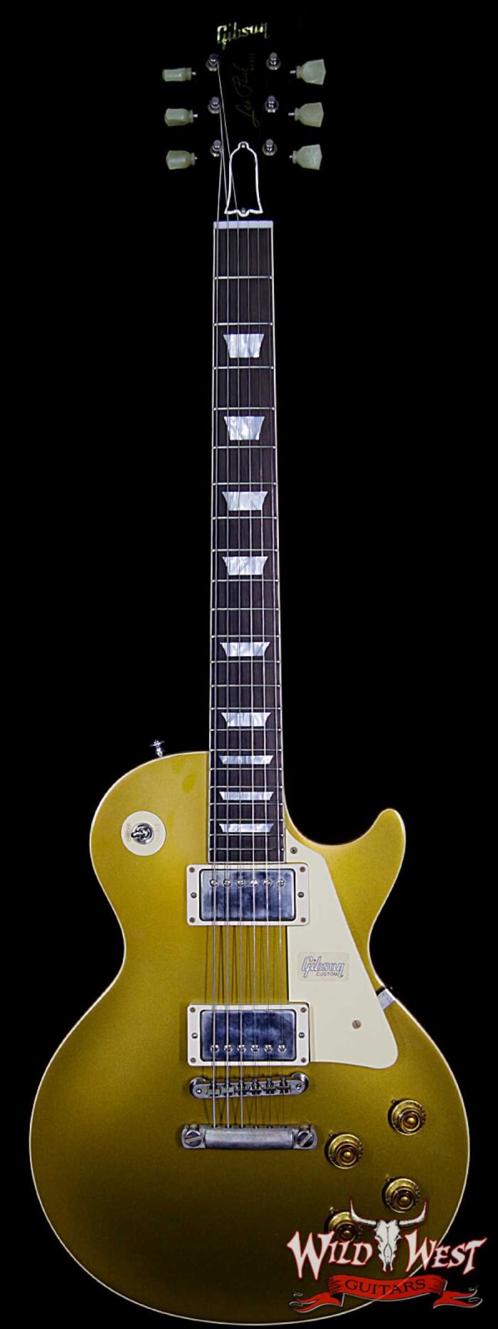 2018 Gibson Custom Shop Historic 57 Les Paul Standard VOS Brazilian Rosewood Fingerboard Goldtop 9.05 Lbs - Image 1