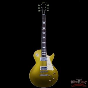 Gibson Custom Shop Historic 57 Les Paul Standard VOS Brazilian Rosewood Fingerboard Goldtop 9.05 Lbs - Image 5