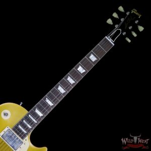 Gibson Custom Shop Historic 57 Les Paul Standard VOS Brazilian Rosewood Fingerboard Goldtop 9.05 Lbs - Image 8