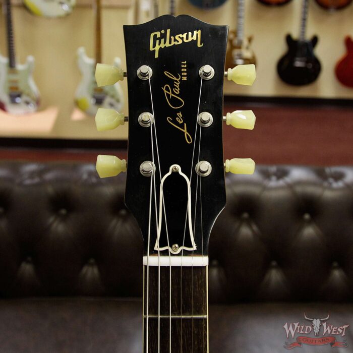 Gibson Custom Shop Historic 57 Les Paul Standard VOS Brazilian Rosewood Fingerboard Goldtop 9.05 Lbs - Image 9